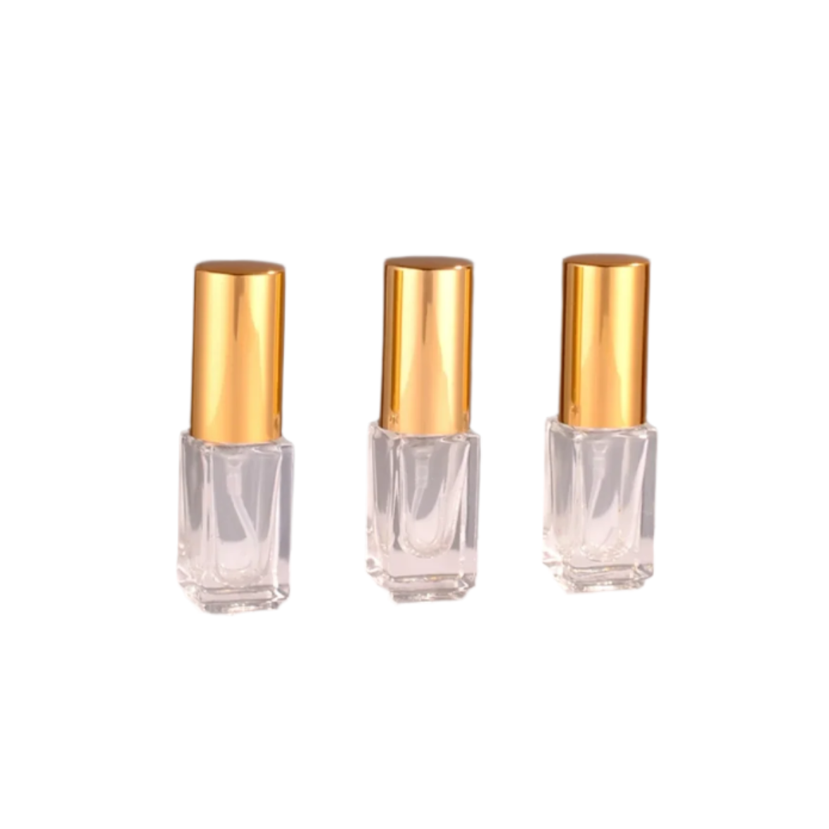 3ml Thick Square Glass Decant Bottle