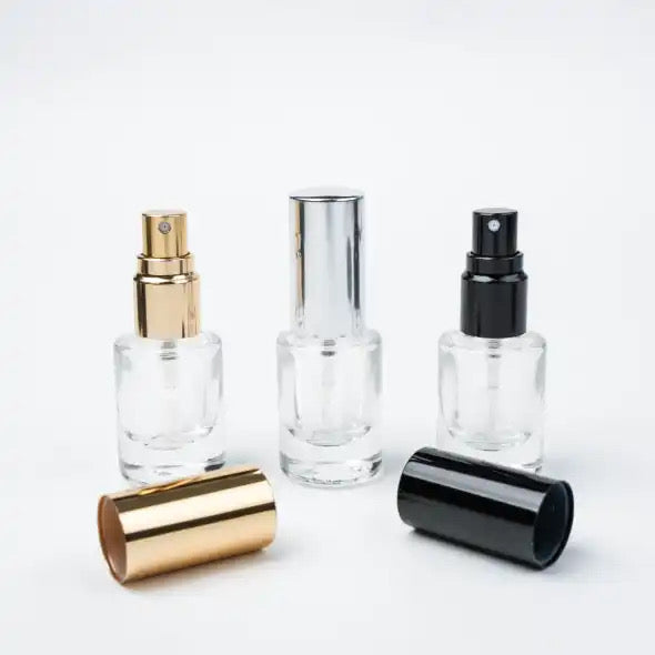 5ml Thick Glass Round Decant Bottle